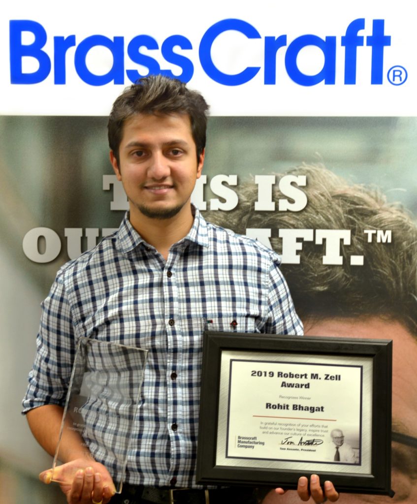 Brasscraft Manufacturing 2019 Zell Award